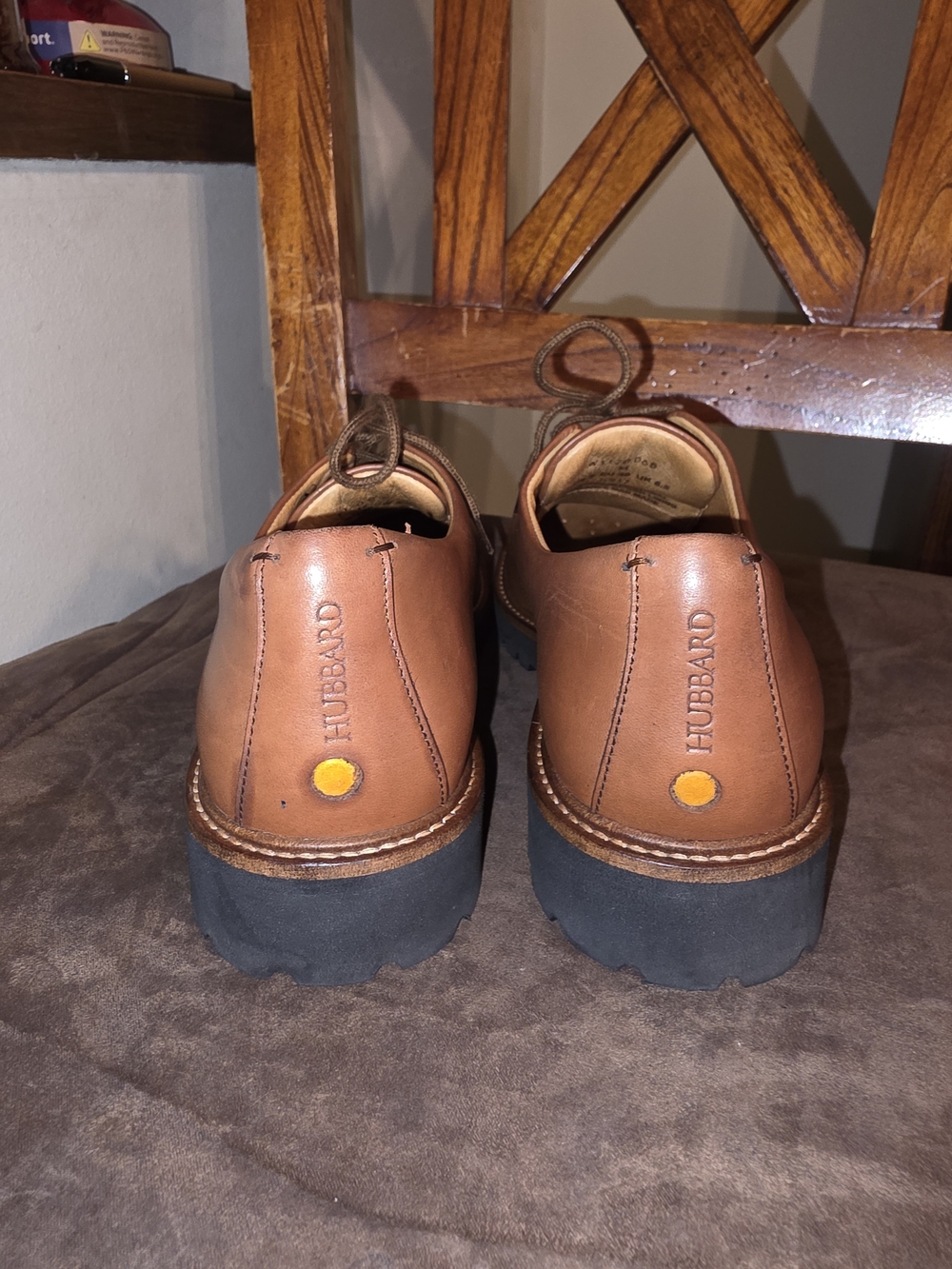 Samuel Hubbard | Hubbard Free Plain Toe Oxford | Women’s US 9 | Whiskey Tan - Picture 6 of 10